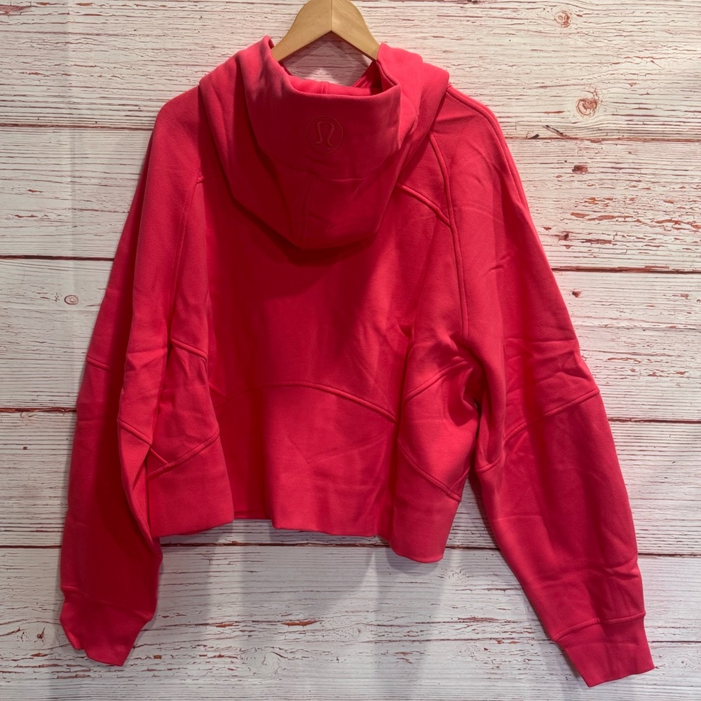 NWT Lululemon Scuba Oversized Full-Zip Hoodie in Glaze Pink Sz XL/XXL - Picture 11 of 13